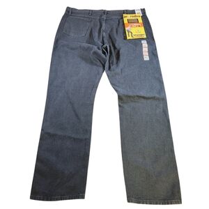 NEW Wrangler 13MWZ Cowboy Cut 42X34 Mens Original Fit Jeans Gray Denim Pro Rodeo